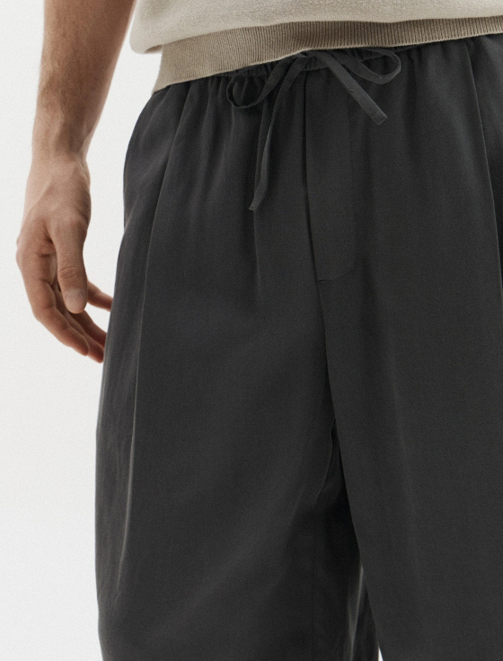 брюки из лиоцелла и льна - цена, описание и отзывы - фото №3