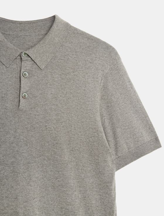 джемпер-поло из хлопка и льна - цена, описание и отзывы - фото №3