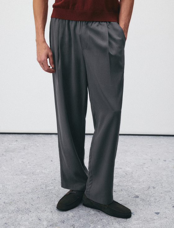 брюки из лиоцелла и льна - цена, описание и отзывы - фото №3