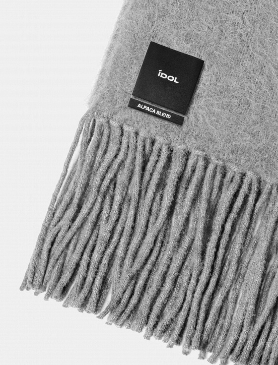 шарф из шерсти альпака - цена, описание и отзывы - фото №3