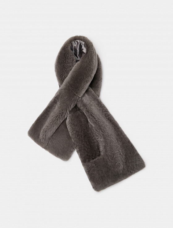 шарф из 100% меха кролика - цена, описание и отзывы - фото №1