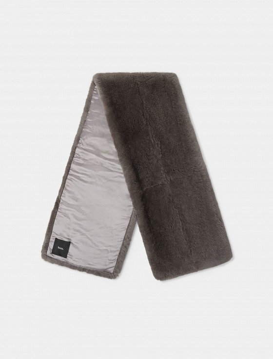 шарф из 100% меха кролика - цена, описание и отзывы - фото №3