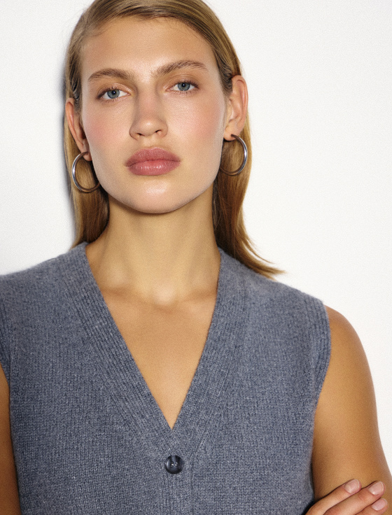 жилет из 100% шерсти мериноса - цена, описание и отзывы - фото №5