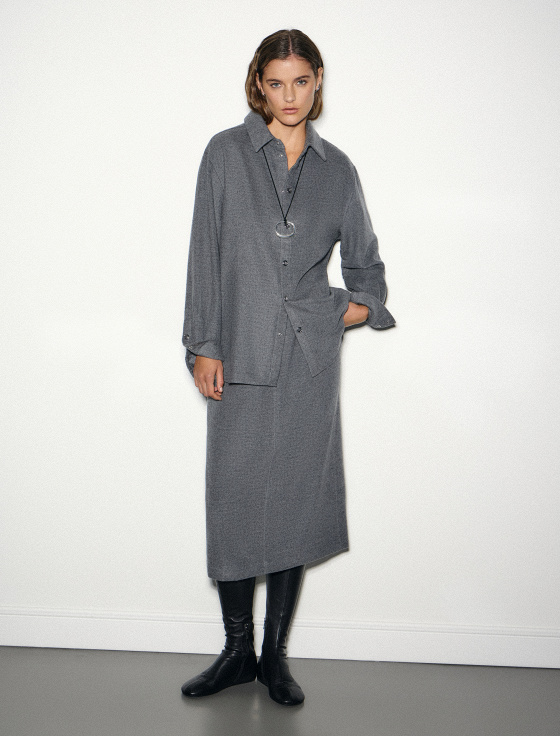 блуза из тенсела и шерсти - цена, описание и отзывы - фото №2