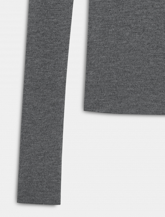 джемпер из 100% шерсти с капюшоном - цена, описание и отзывы - фото №4