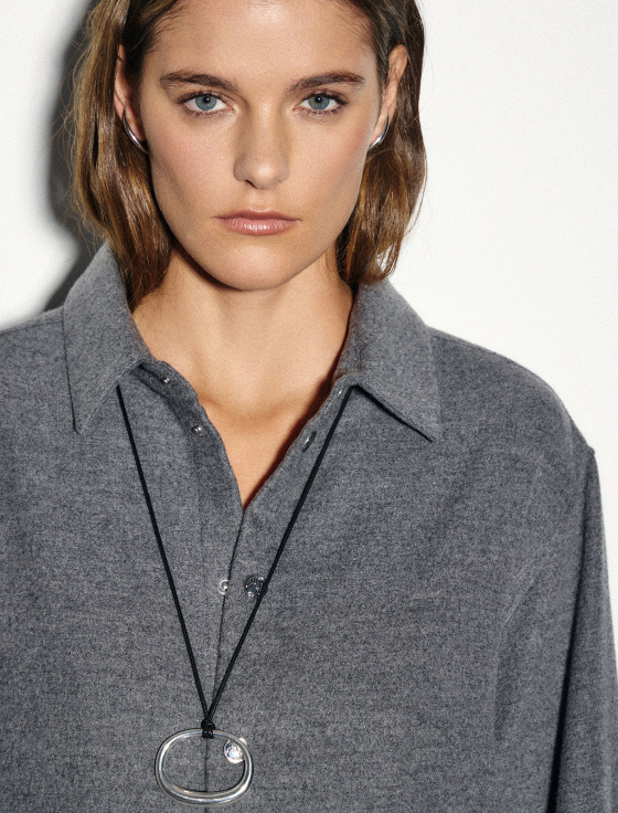 блуза из тенсела и шерсти - цена, описание и отзывы - фото №3