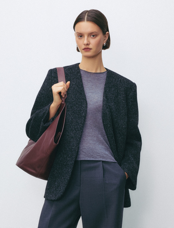 жакет из смесовой шерсти - цена, описание и отзывы - фото №2