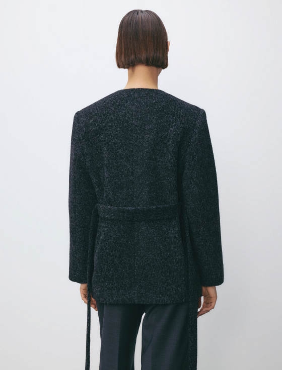 жакет из смесовой шерсти - цена, описание и отзывы - фото №4