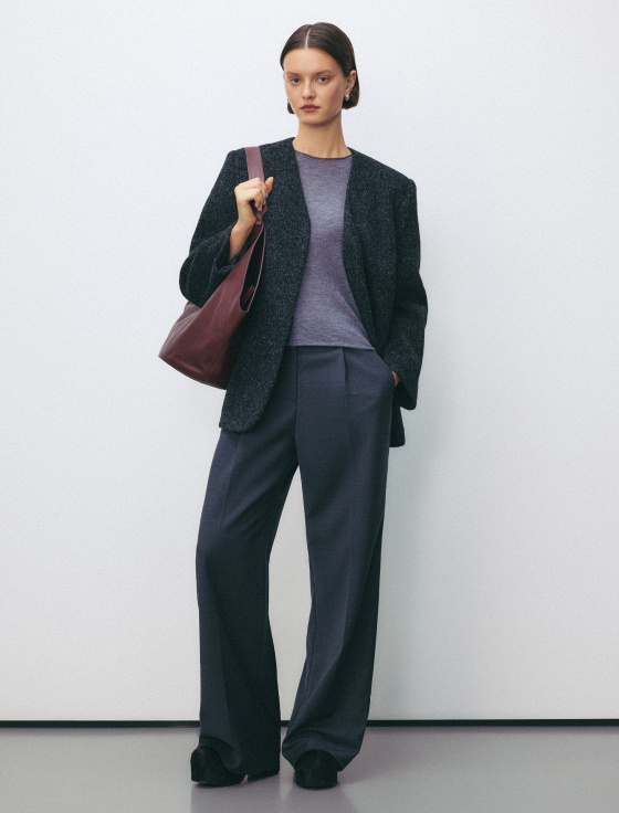 жакет из смесовой шерсти - цена, описание и отзывы - фото №6