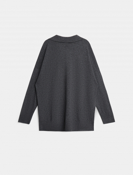 джемпер-поло из шерсти и кашемира - цена, описание и отзывы - фото №8