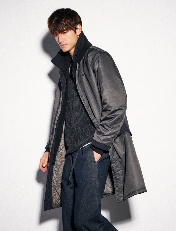 пальто с акцентной отделкой - цена, описание и отзывы - фото №5