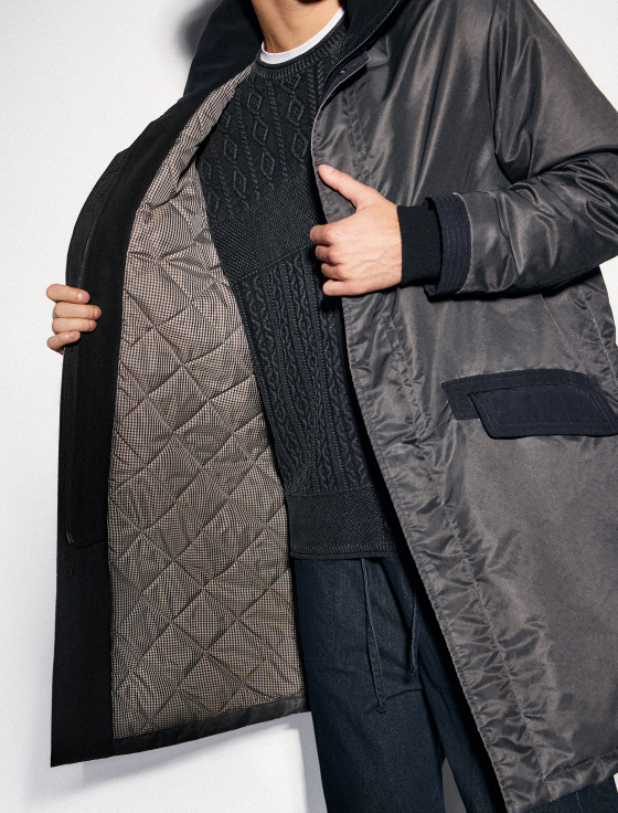 пальто с акцентной отделкой - цена, описание и отзывы - фото №10