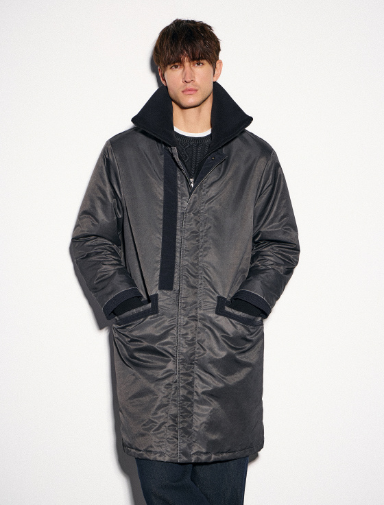 пальто с акцентной отделкой - цена, описание и отзывы - фото №6