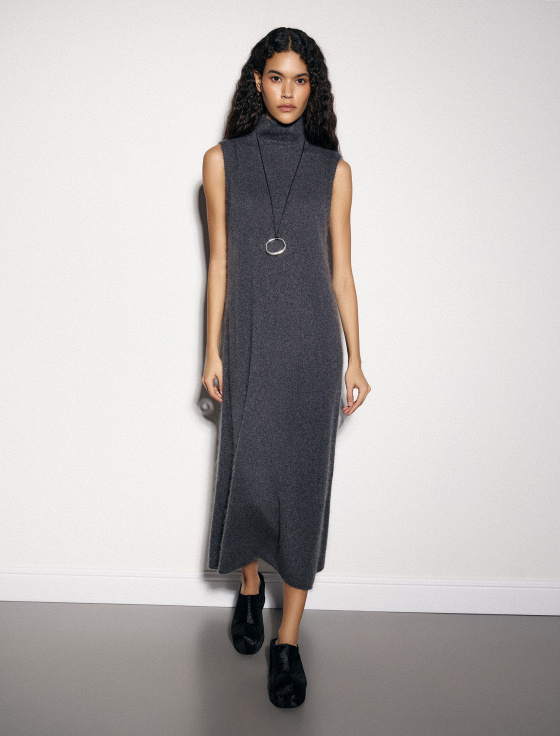 платье из 100% brushed cashmere - цена, описание и отзывы - фото №2