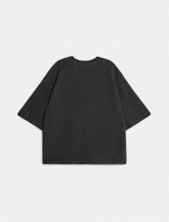 джемпер из 100% шерсти с коротким рукавом - цена, описание и отзывы - фото №5