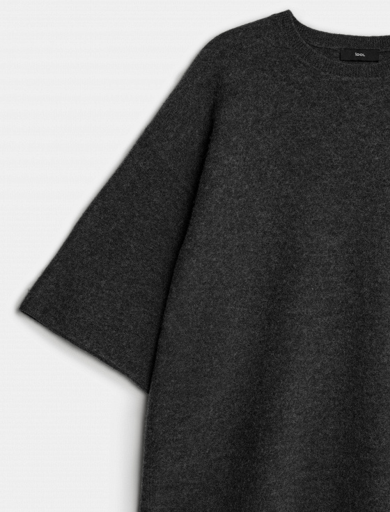 джемпер из 100% шерсти с коротким рукавом - цена, описание и отзывы - фото №6