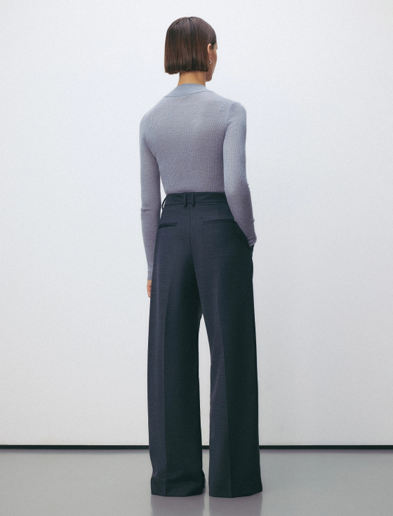брюки из фактурной шерсти - цена, описание и отзывы - фото №6