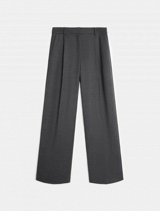 брюки из фактурной шерсти - цена, описание и отзывы - фото №1