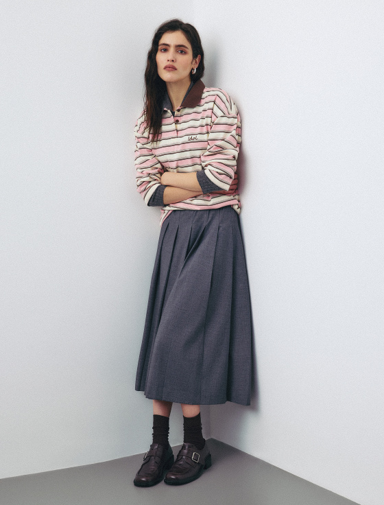 юбка миди в складку - цена, описание и отзывы - фото №2