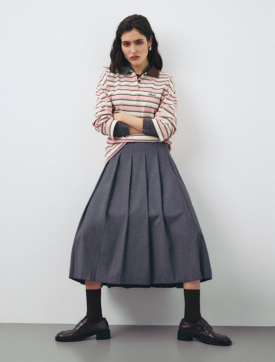 юбка миди в складку - цена, описание и отзывы - фото №3