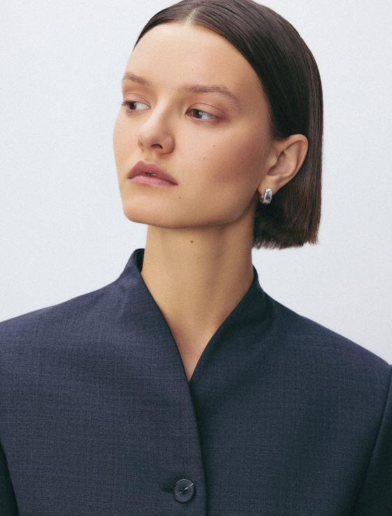 жакет приталенный из фактурной шерсти - цена, описание и отзывы - фото №6