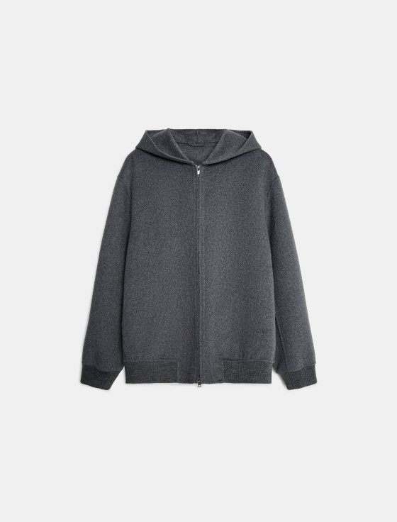 куртка-худи из смесовой шерсти - цена, описание и отзывы - фото №1