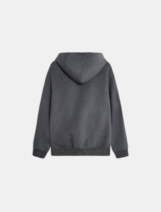 куртка-худи из смесовой шерсти - цена, описание и отзывы - фото №2