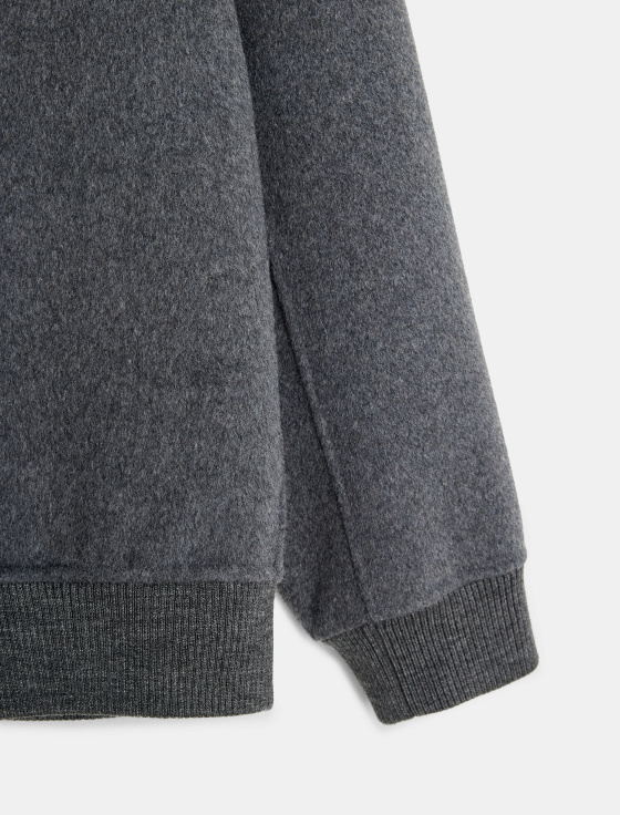 куртка-худи из смесовой шерсти - цена, описание и отзывы - фото №4