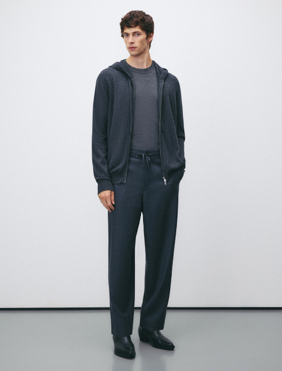 толстовка из шерсти и кашемира - цена, описание и отзывы - фото №3