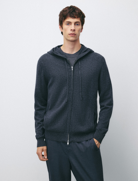 толстовка из шерсти и кашемира - цена, описание и отзывы - фото №1