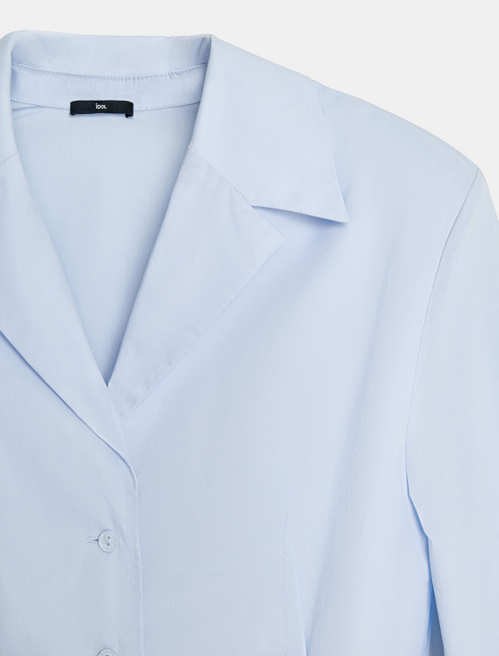 блуза из хлопка и тенсела - цена, описание и отзывы - фото №3