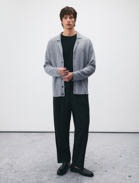 кардиган из хлопка, льна и шёлка - цена, описание и отзывы - фото №5