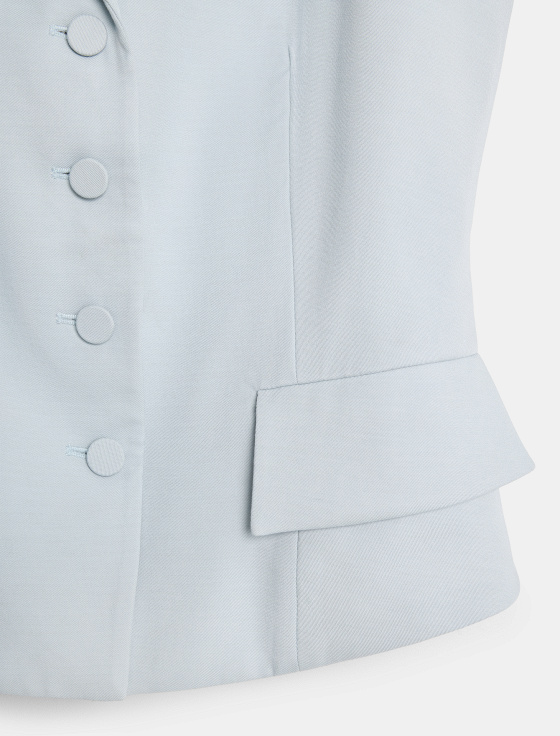 жилет из лиоцелла и вискозы - цена, описание и отзывы - фото №4