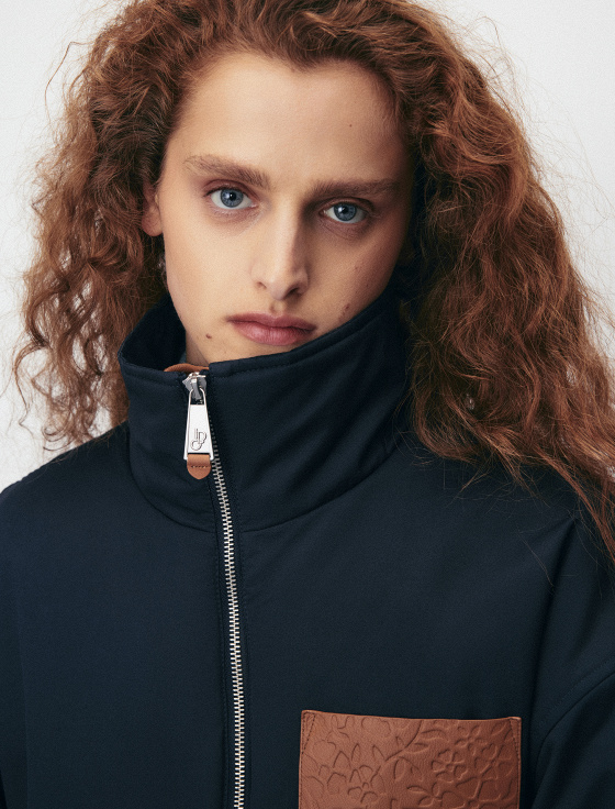 парка из хлопка с кожаным карманом - цена, описание и отзывы - фото №6