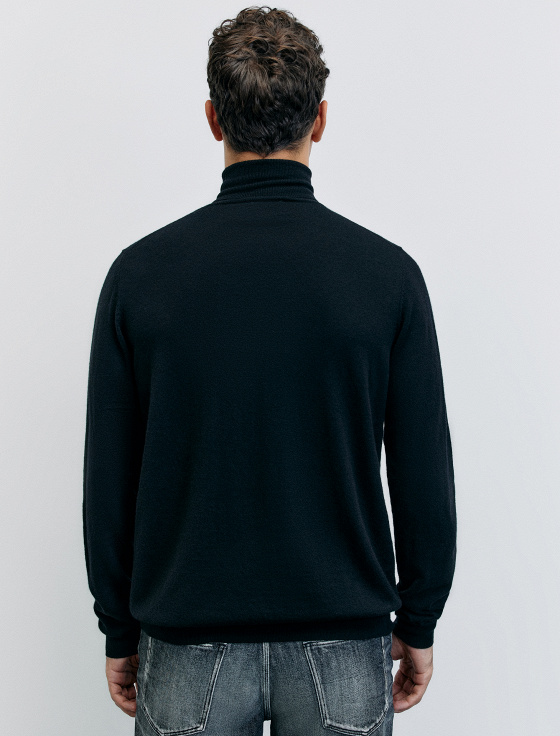 свитер из шерсти мериноса тонкой вязки - цена, описание и отзывы - фото №6