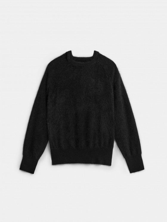 джемпер из 100% brushed cashmere - цена, описание и отзывы - фото №1