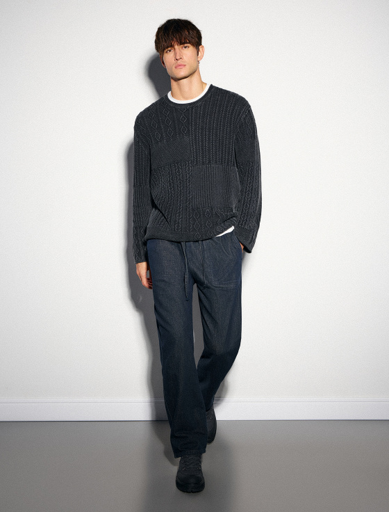 джемпер из хлопка и шерсти - цена, описание и отзывы - фото №5