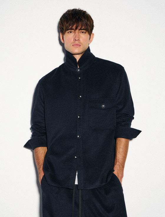 рубашка из смесовой шерсти - цена, описание и отзывы - фото №5