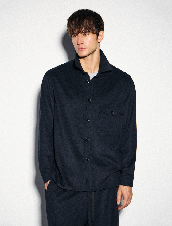 рубашка из смесовой шерсти - цена, описание и отзывы - фото №6