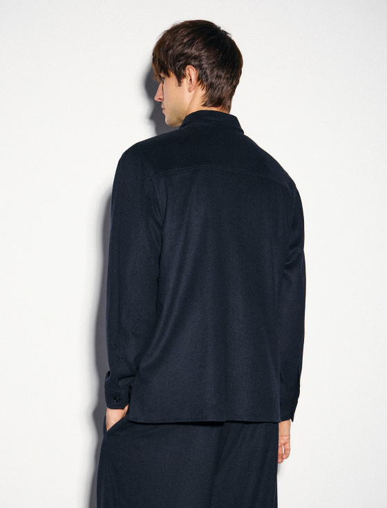 рубашка из смесовой шерсти - цена, описание и отзывы - фото №7