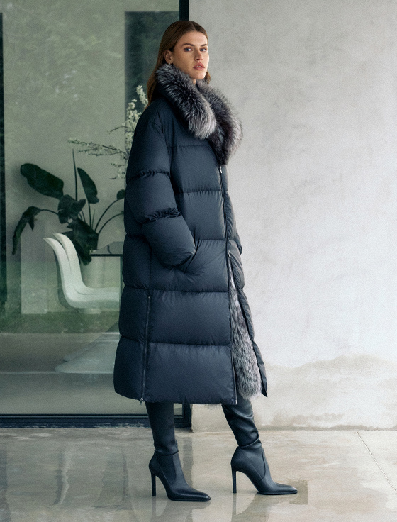 куртка с отделкой из меха песца - цена, описание и отзывы - фото №2