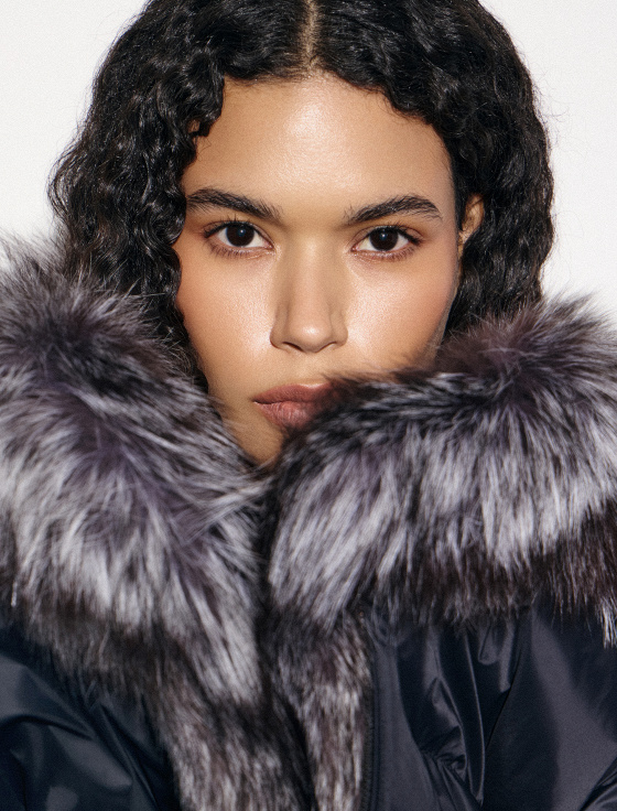 куртка с отделкой из меха песца - цена, описание и отзывы - фото №6