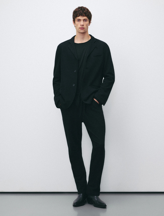 пиджак из шерсти и хлопка - цена, описание и отзывы - фото №4