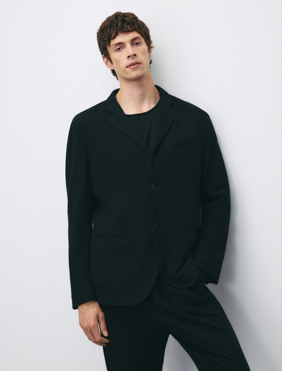 пиджак из шерсти и хлопка - цена, описание и отзывы - фото №3