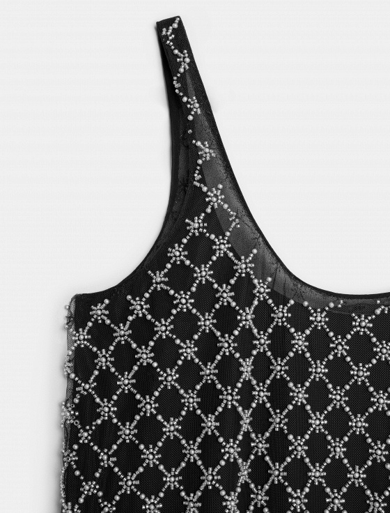 платье миди расшитое бисером - цена, описание и отзывы - фото №8