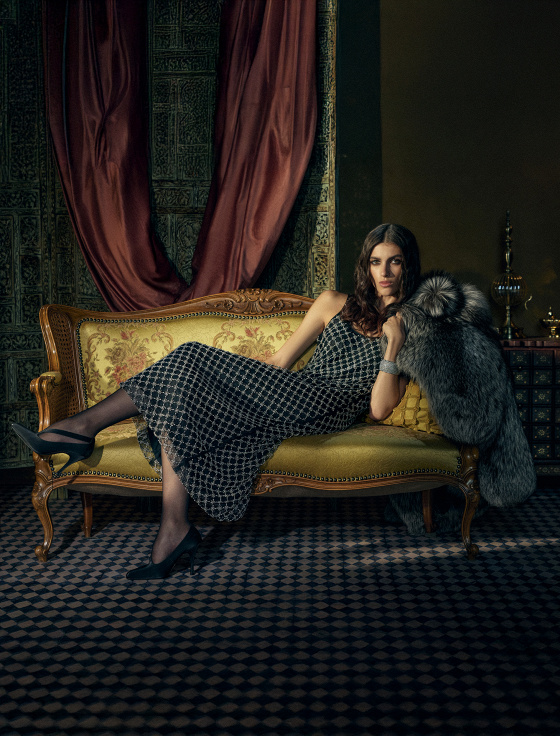 платье миди расшитое бисером - цена, описание и отзывы - фото №2