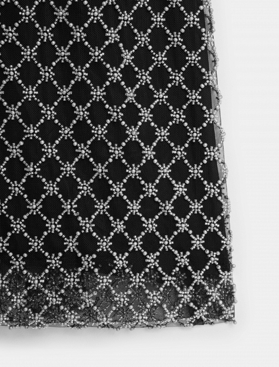 платье миди расшитое бисером - цена, описание и отзывы - фото №9