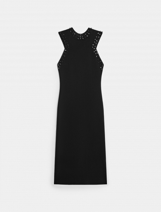 платье миди из вискозы - цена, описание и отзывы - фото №1