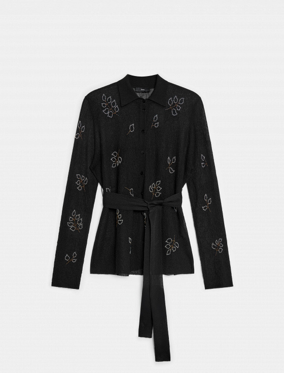 блуза с вышивкой из бисера - цена, описание и отзывы - фото №1