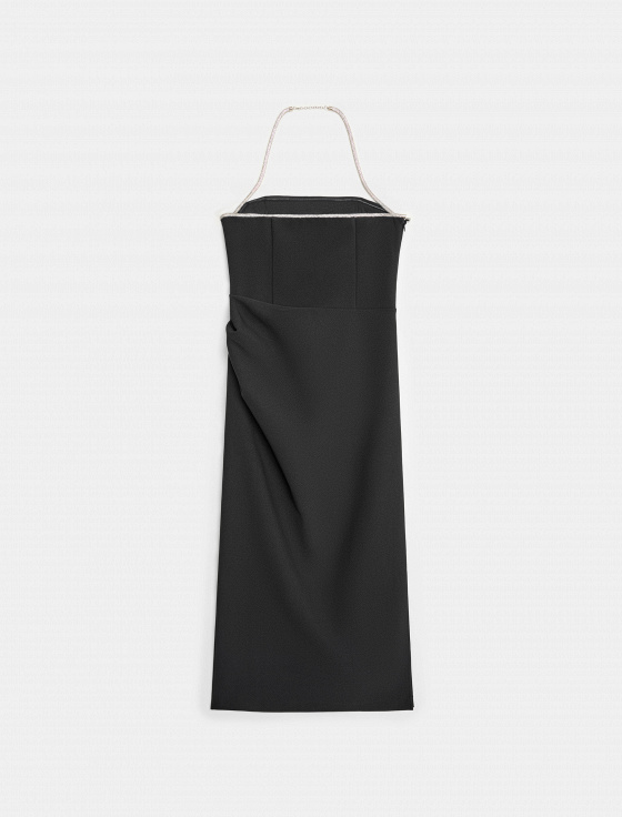 платье миди с корсетным верхом - цена, описание и отзывы - фото №7